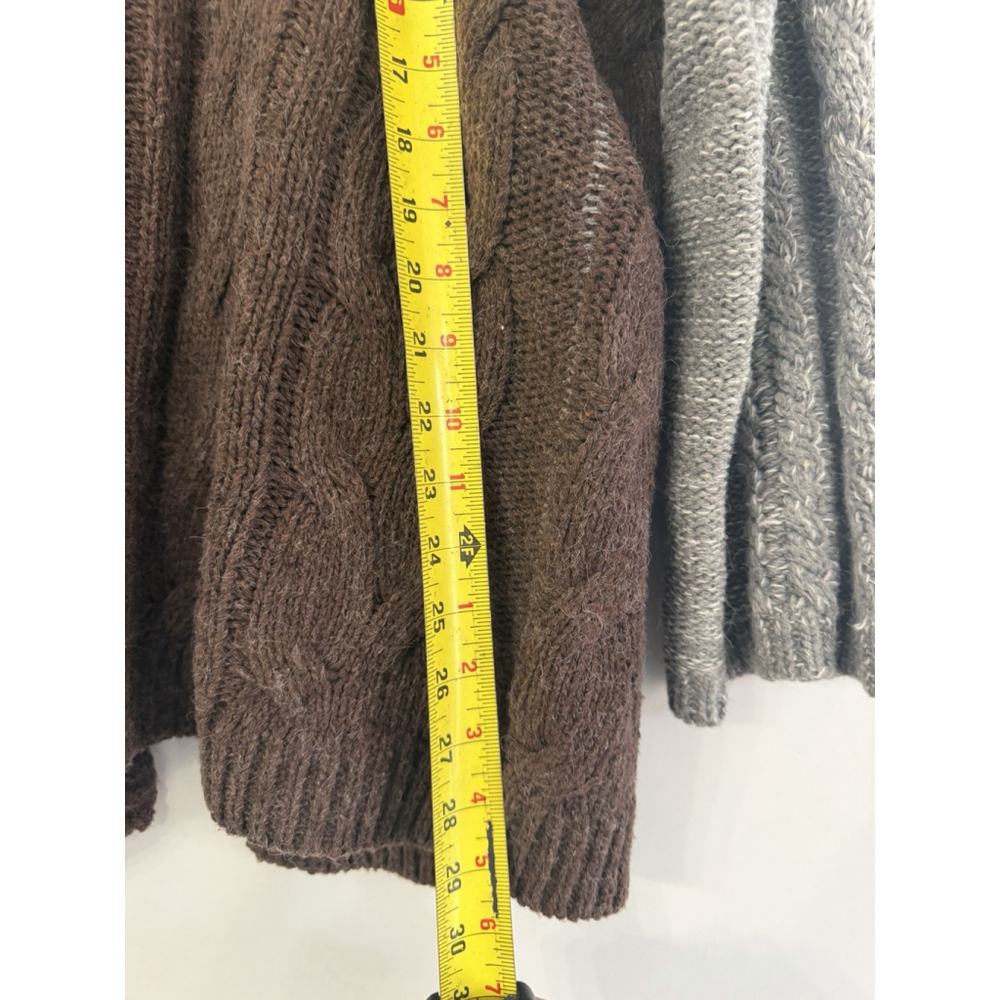 POL Color Block Open Front Cardigan - Picture 5 of 5